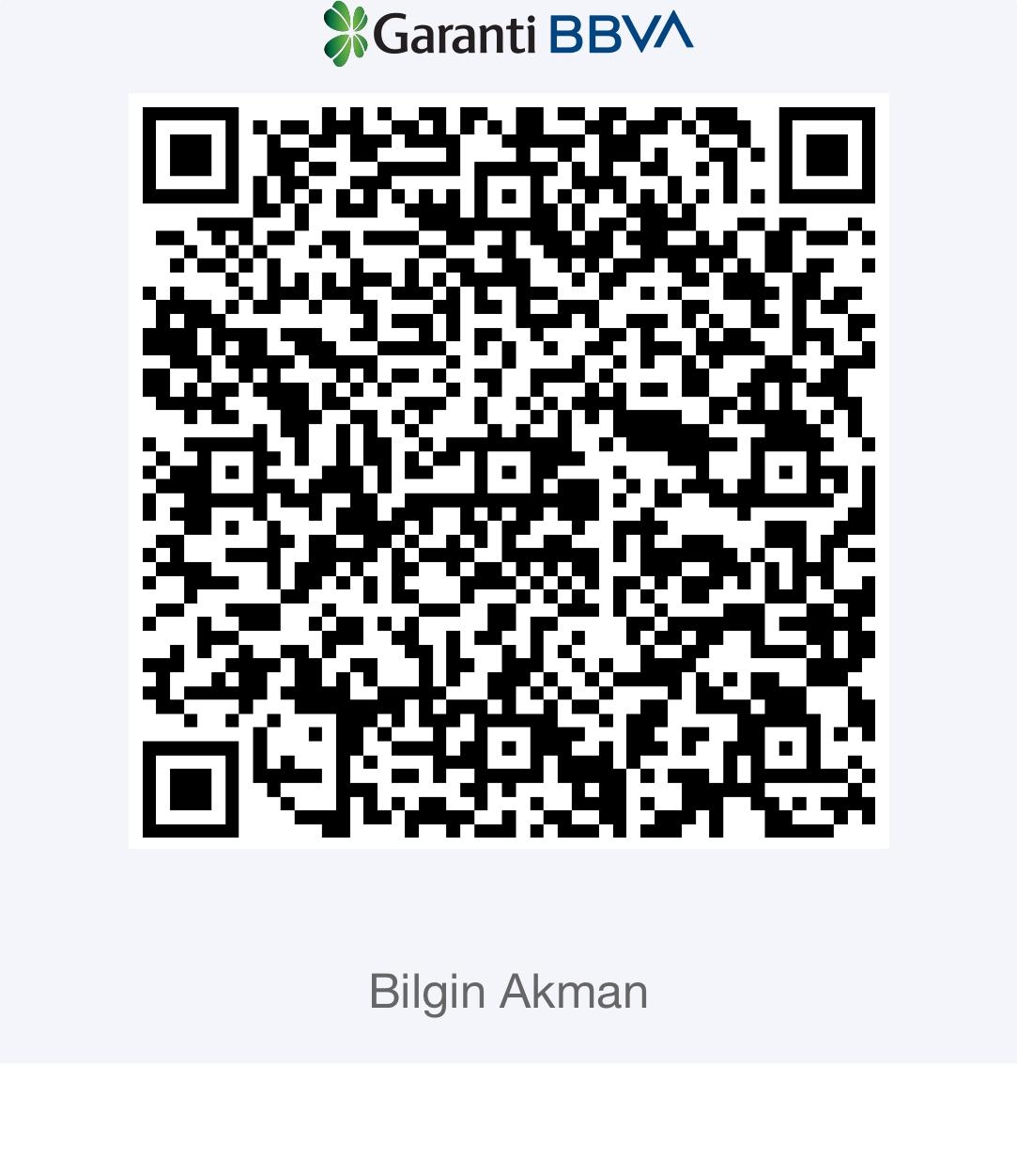 Garanti Bankası QR Kod