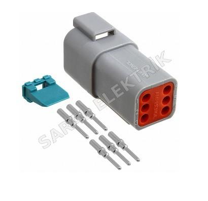 AT04-6P-KIT01 6 Pin Erkek