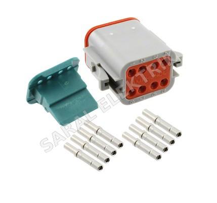 AT06-08SA-KIT01 8 Pin Dişi
