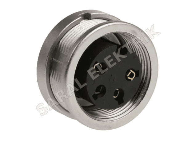 M16 4 PIN MACHINE FEMALE LUMBERG CONNECTOR KFV-40