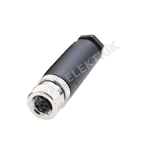 M8 6-poliger tragbarer Weibstecker