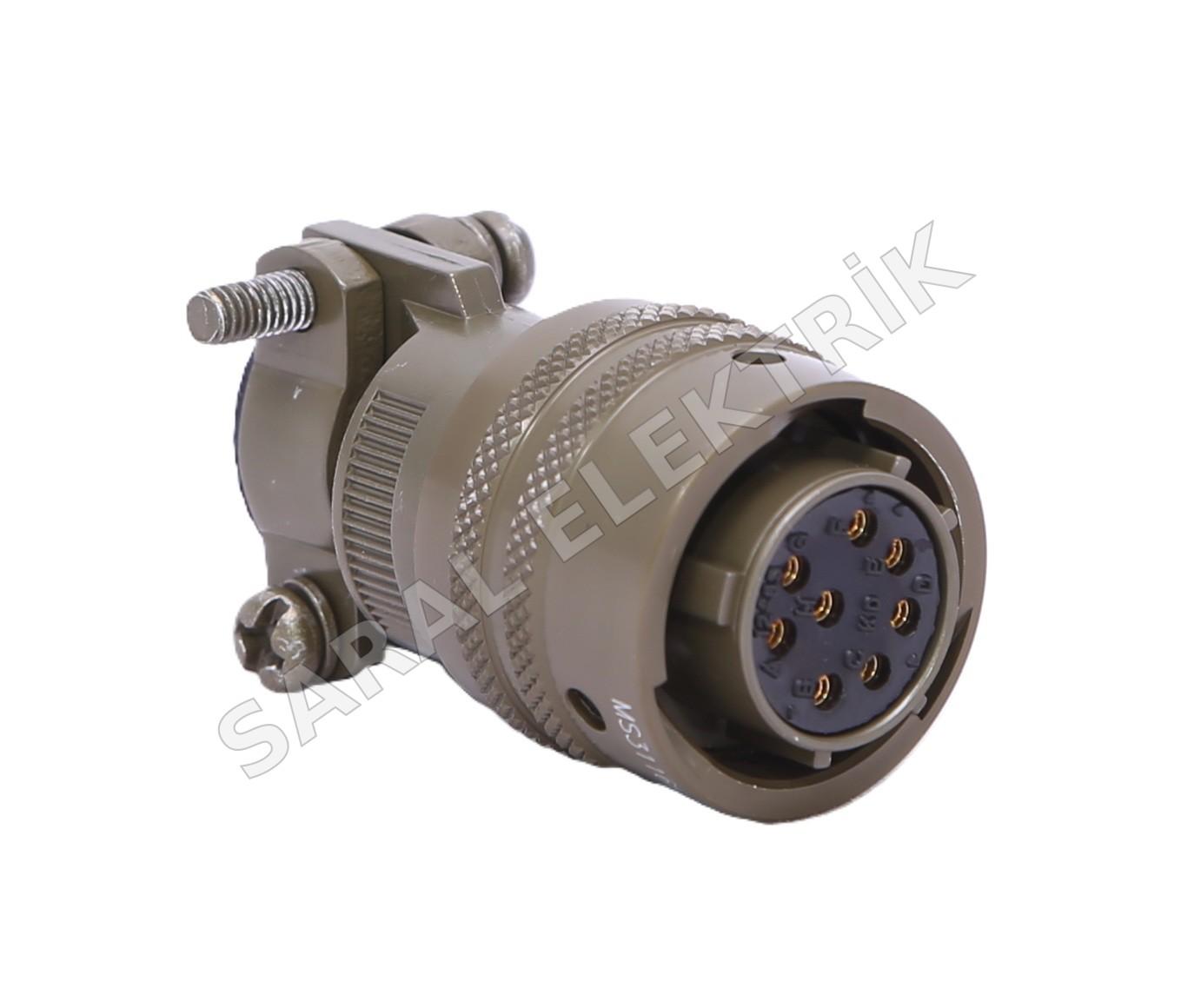 MS3116F 12-8S Connettore Militare Femminile - KUKDONG