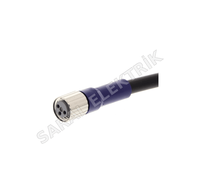 XS3F-LM8PVC3S5M M8 3 Pin 5m Wired Female Connector